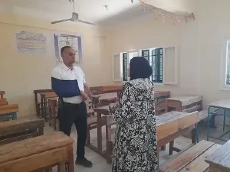استعدادا للعام الدراسي الجديد.. وكيل الصحة بشمال سيناء يتابع تجهيزات مدرسة التمريض بالشيخ زويد