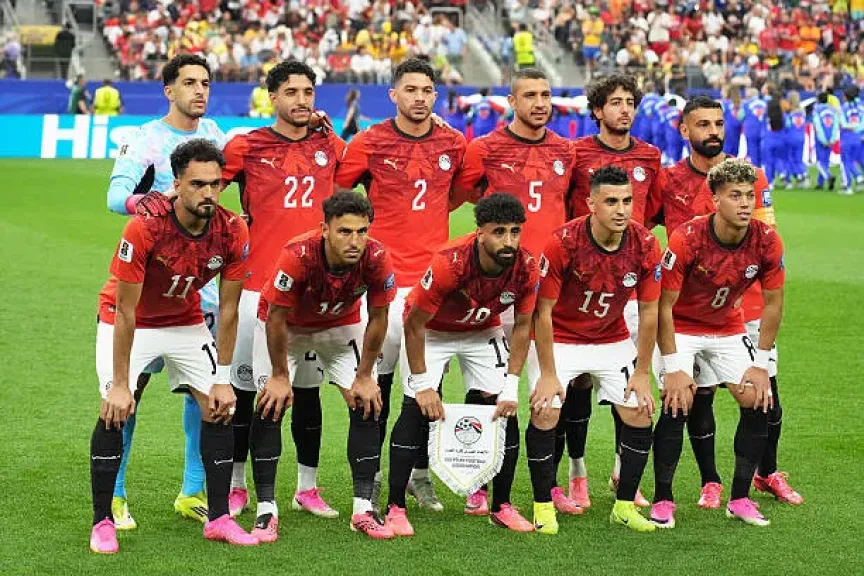 منتخب مصر بالقميص الأحمر والأرجنتين بالزي التقليدي في دور الـ16 بالمونديال