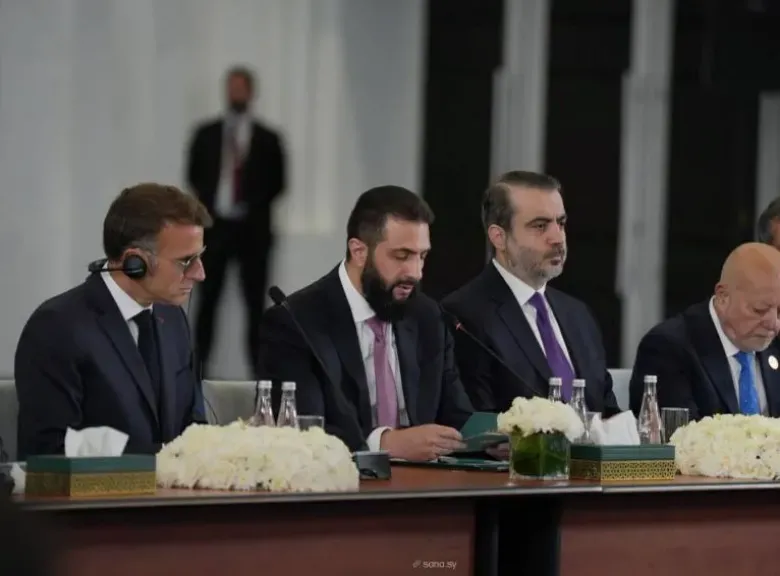الشرع يدعو إلى شراكة استراتيجية مع فرنسا.. وماكرون يؤكد دعم إعادة إعمار سوريا