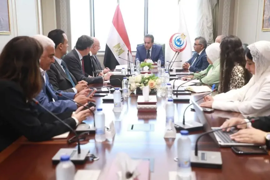 وزير الصحة يبحث مع «إيني» الإيطالية تطوير مستشفى هليوبوليس الجديدة