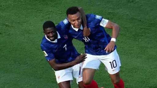 مبابي وديمبيلي يقودان هجوم فرنسا أمام المغرب في ربع نهائي كأس العالم
