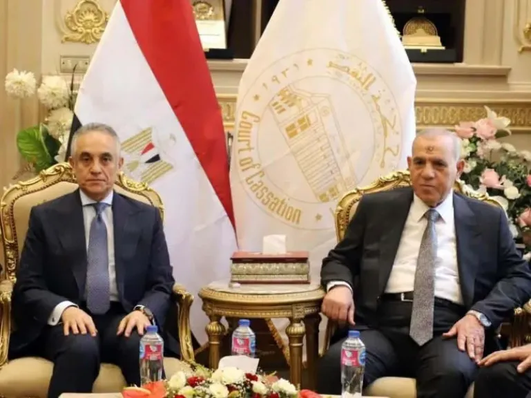 وزير العدل يهنئ مجلس القضاء الأعلى بتشكيله الجديد ويشهد توقيع بروتوكول للتكامل بين الجهات القضائية