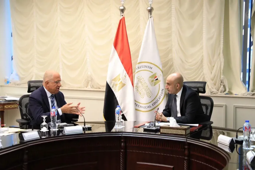 وزير التعليم يبحث سبل التعاون مع اتحاد الصناعات المصرية لتطوير مدارس التعليم الفني