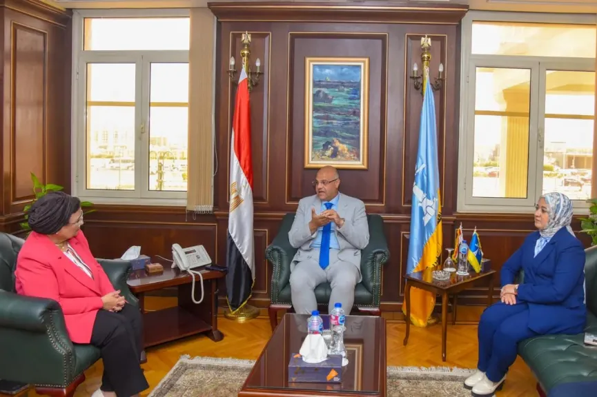 محافظ الإسكندرية يستقبل نائب وزير الصحة  لمتابعة الخطة التنفيذية لتحسين الخصائص السكانية