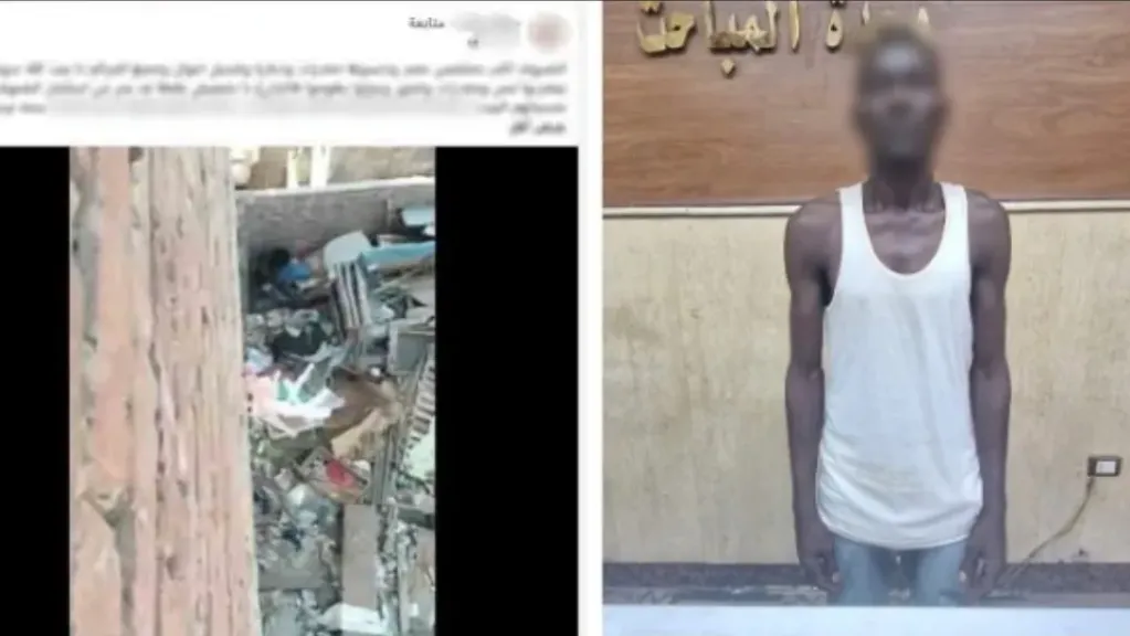 القبض علي اجنبي بعين شمس بتهمه تعاطي المواد المخدرة