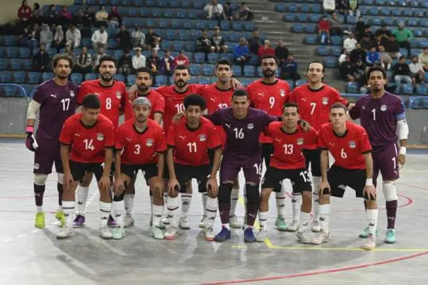 منتخب مصر للصالات يبدأ معسكرا مفتوحا بالقاهرة ويواجه الدقهلية وتنزانيا استعداداً لأمم إفريقيا