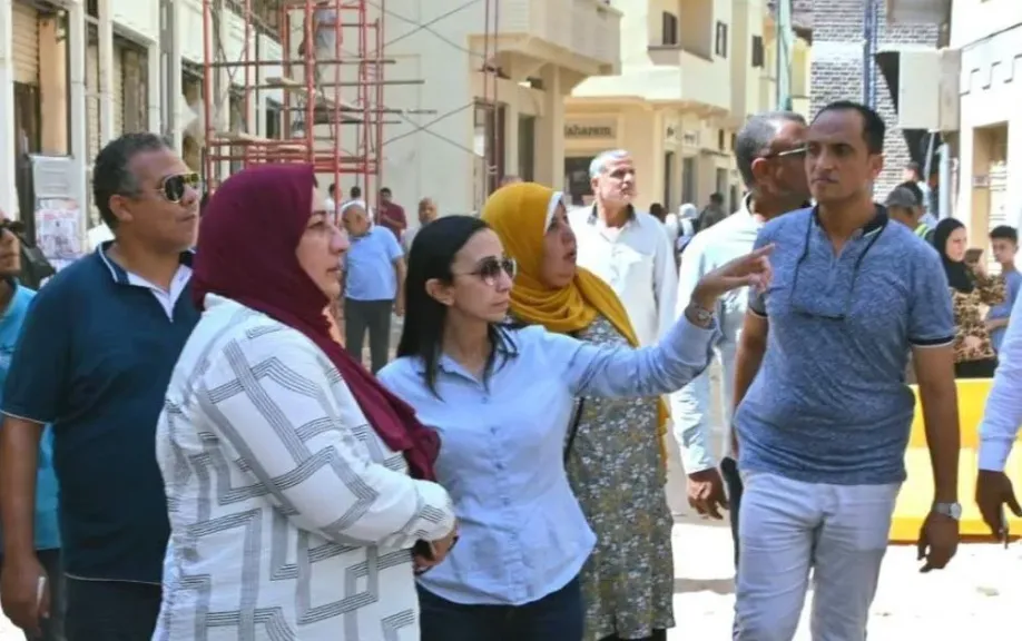محافظ البحيرة توجه بسرعة الانتهاء من تنفيذ مشروع إحياء مدينة رشيد التاريخية