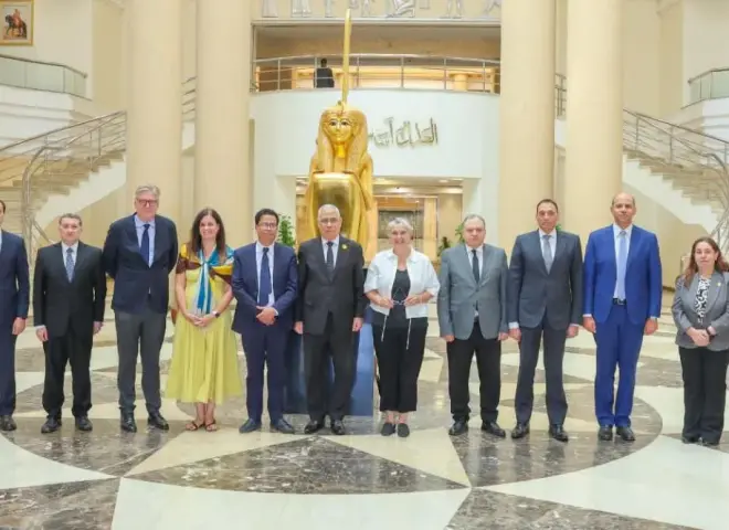 النيابة العامة تستعرض أمام وفد البرلمان الأوروبي دورها في حماية حقوق الإنسان وتعزيز ضمانات العدالة