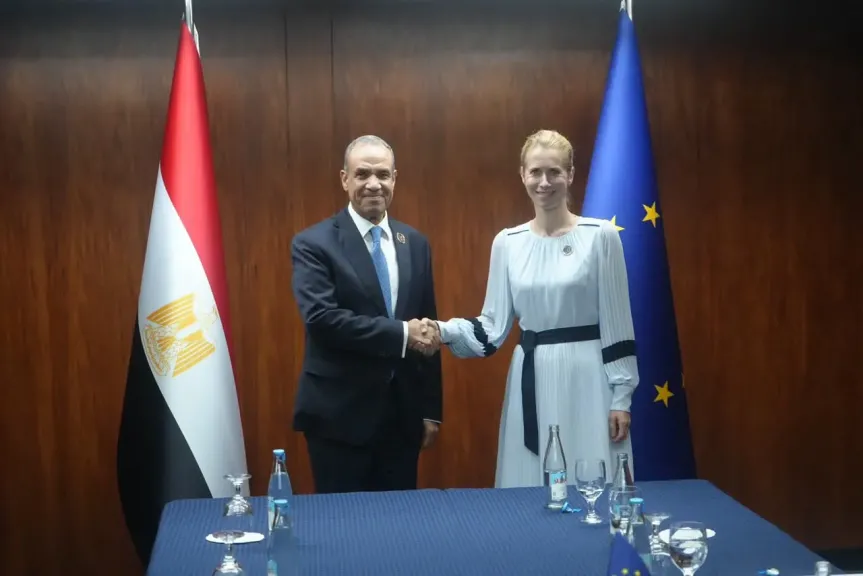 وزير الخارجية يلتقى الممثلة العليا للشئون الخارجية والسياسة الأمنية للاتحاد الأوروبي