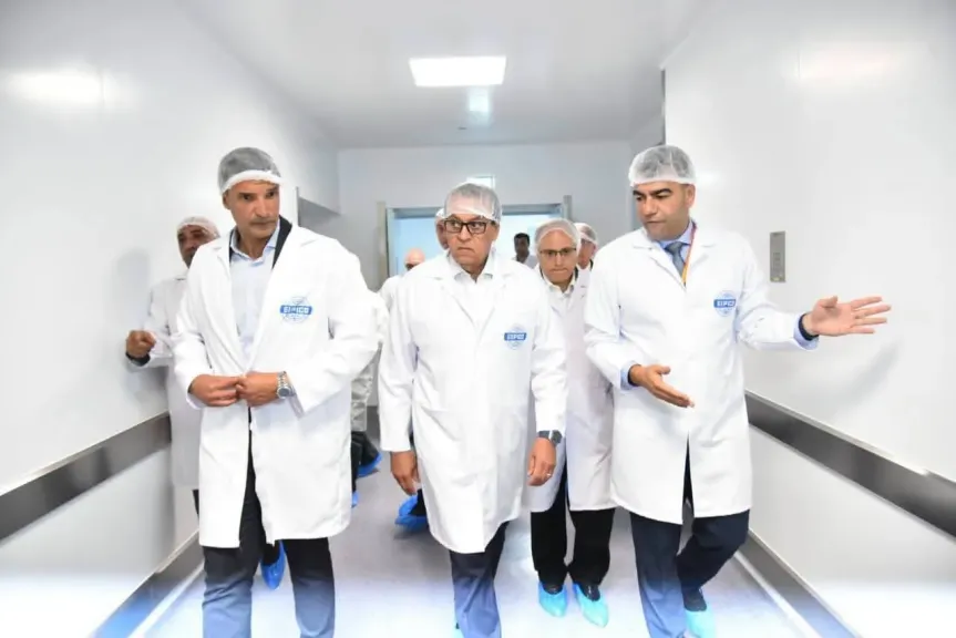 وزير الصحة يفتتح مصنع «إيبيكو 3» بالعاشر من رمضان بحضور وزير الصناعة ويتفقد خطوط الإنتاج والتعبئة