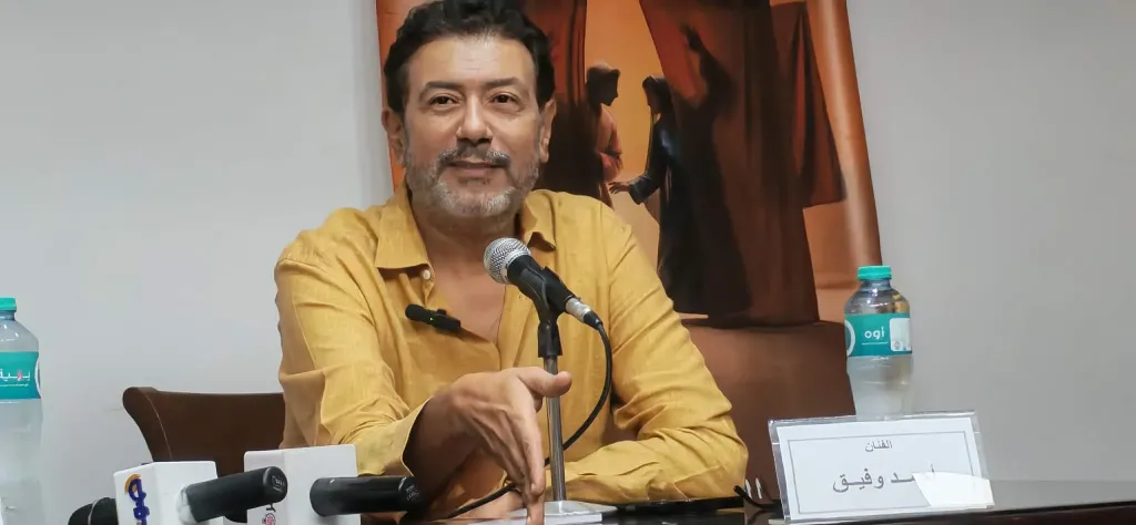أحمد وفيق خلال ندوة تكريمه بالأوبرا: أحمد زكي كان مرشحا لبطولة فيلم سكوت هنصور من قبلي