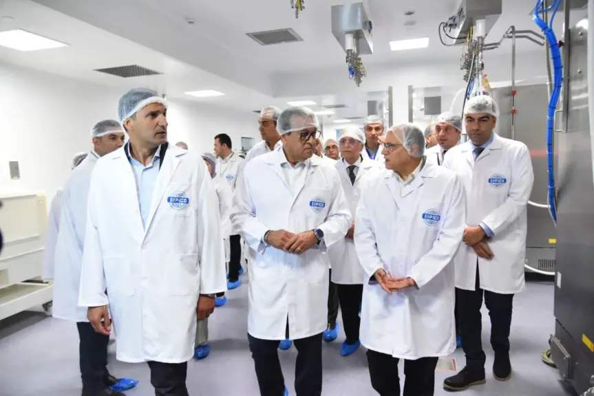 وزير الصحة يفتتح مصنع «إيبيكو 3» بالعاشر من رمضان بحضور وزير الصناعة ويتفقد خطوط الإنتاج والتعبئة