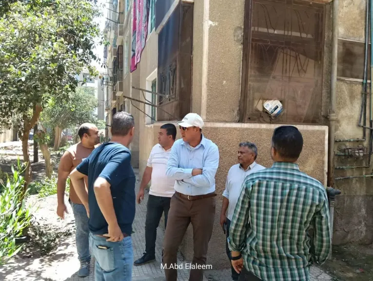 رئيس الجهاز :يقود جولة ميدانية مكبرة بحي الشباب لمتابعة أعمال النظافة والصيانة ورفع كفاءة المرافق