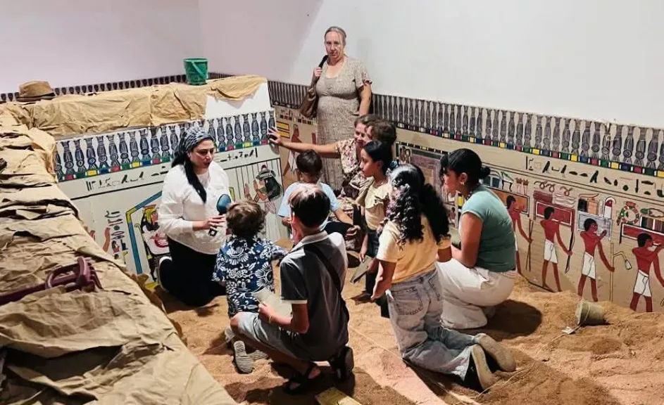 تجربة تفاعلية للأطفال.. تحويل القطع الأثرية لقصص تنبض بالحياة داخل متحف شرم الشيخ
