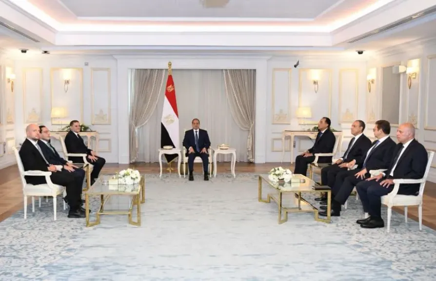 السيسي والدبيبة يؤكدان تعزيز الشراكة المصرية الليبية ودعم استقرار ليبيا
