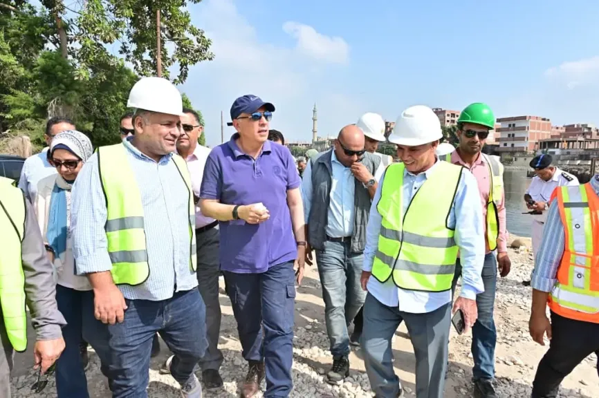 وزير الري  يتفقد حالة المنظومة المائية بمحافظة القليوبية