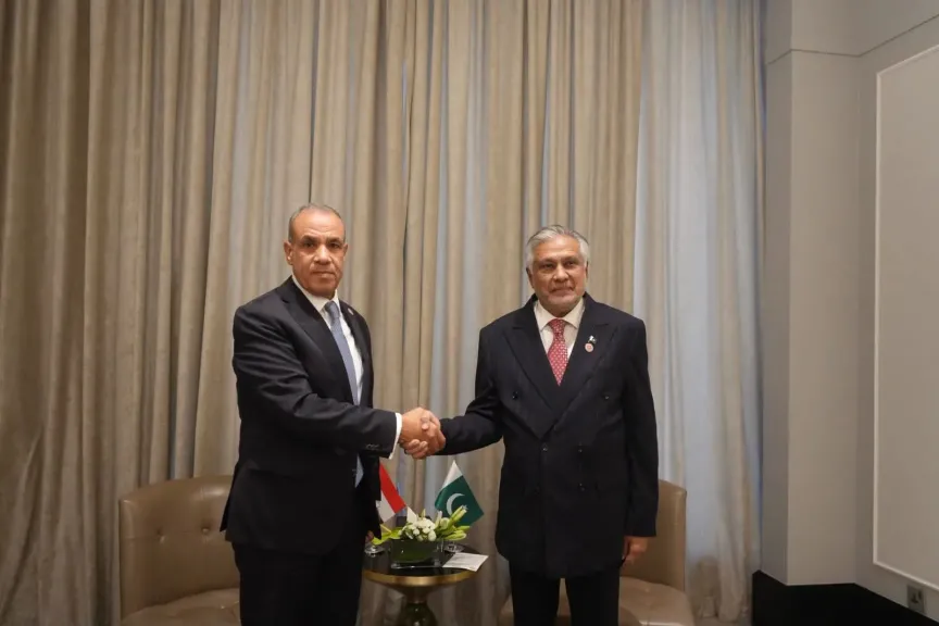وزير الخارجية يلتقي نظيره الباكستانى على هامش الاجتماع الوزاري بشأن القدس في عمّان