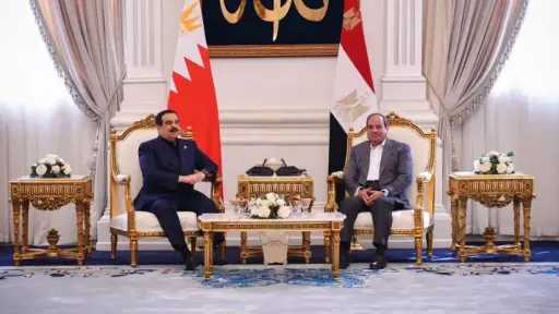 الرئيس السيسي وملك البحرين يؤكدان أن أمن المنامة جزء لا يتجزأ من الأمن القومي المصري