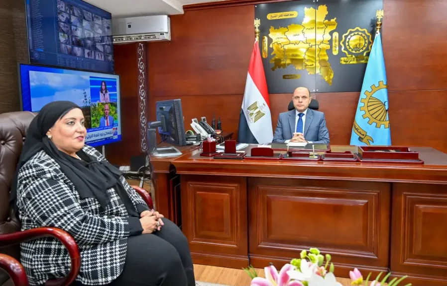 محافظ الغربية يستقبل وكيل وزارة الصحة الجديدة بالمحافظة