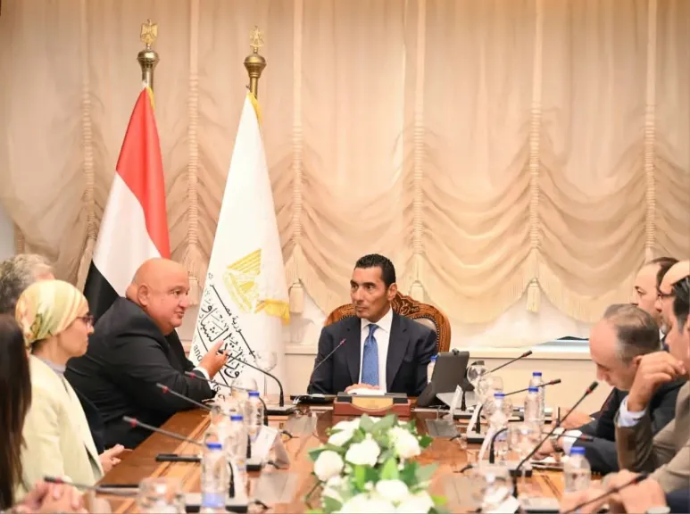 وزير الشباب والرياضة يلتقي بالرئيس التنفيذي والعضو المنتدب لبنك saib لبحث تعزيز التعاون المشترك