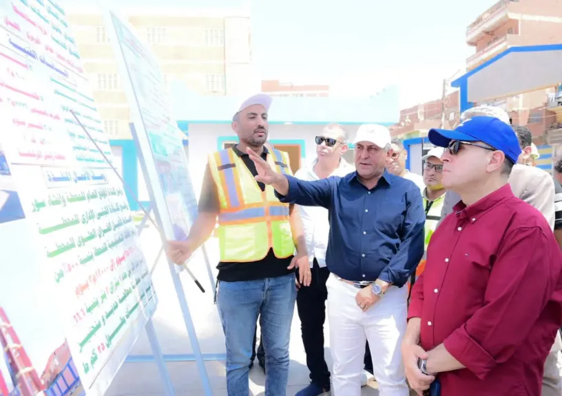 محافظ الغربية يتفقد حزمة من المشروعات الخدمية والتنموية بقرى زفتى