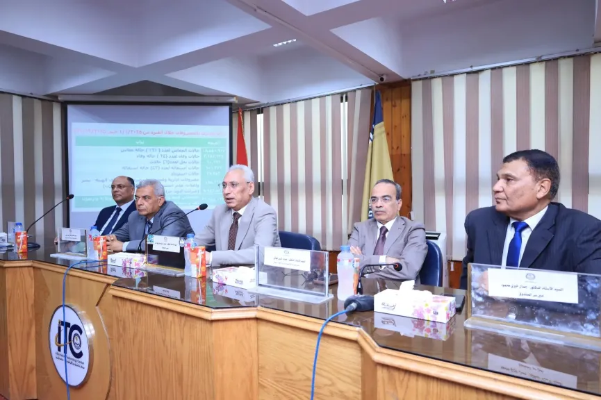 فرحات: زيادة الميزة التأمينية إلى 230 شهرًا.. ورفع الحد الأقصى إلى 250 ألف جنيه بمناسبة اليوبيل الذهبي لجامعة المنيا