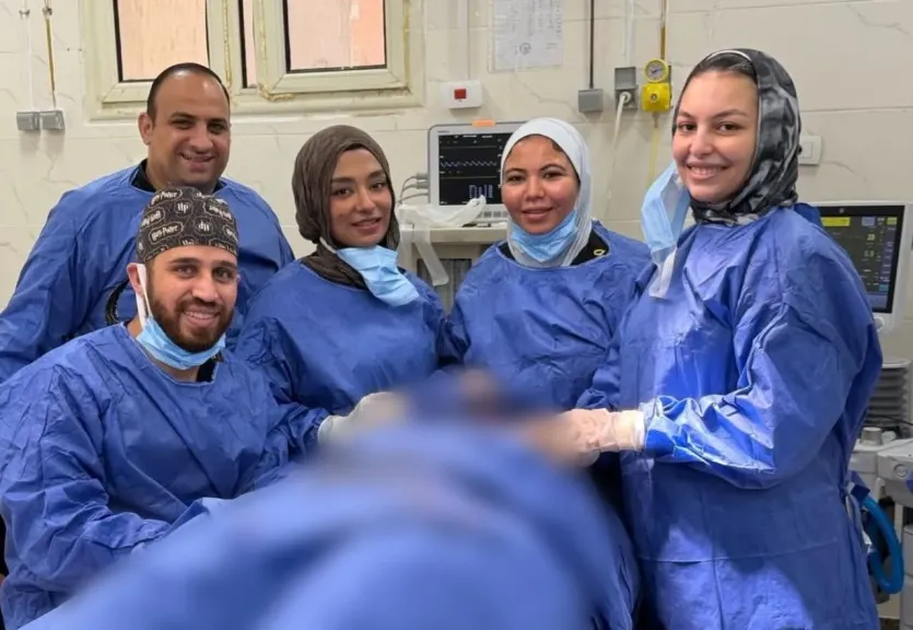 جراحة استغرقت 5 ساعات.. استئصال ورم وإعادة بناء الفك السفلي لمريضة في المنيا