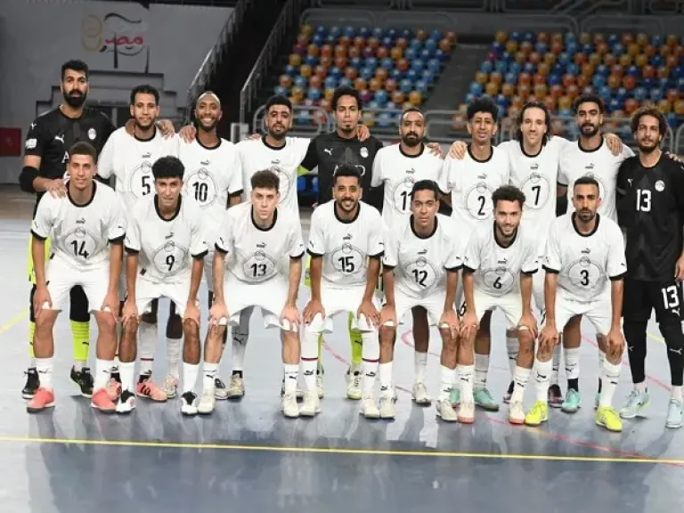 مصر في المجموعة الثانية بأمم أفريقيا لكرة الصالات بالمغرب