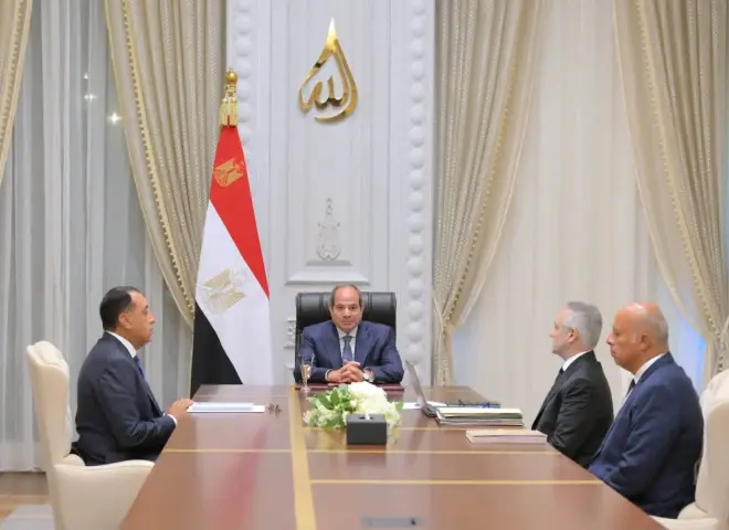 السيسي يوجه بسرعة إنجاز مشروع مدينة العدالة بالعاصمة الجديدة.. ويشدد على تطبيق السيادة الرقمية لحماية بيانات المتقاضين