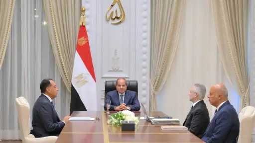 السيسي يوجه بسرعة إنجاز مشروع مدينة العدالة بالعاصمة الجديدة.. ويشدد على تطبيق السيادة الرقمية لحماية بيانات المتقاضين