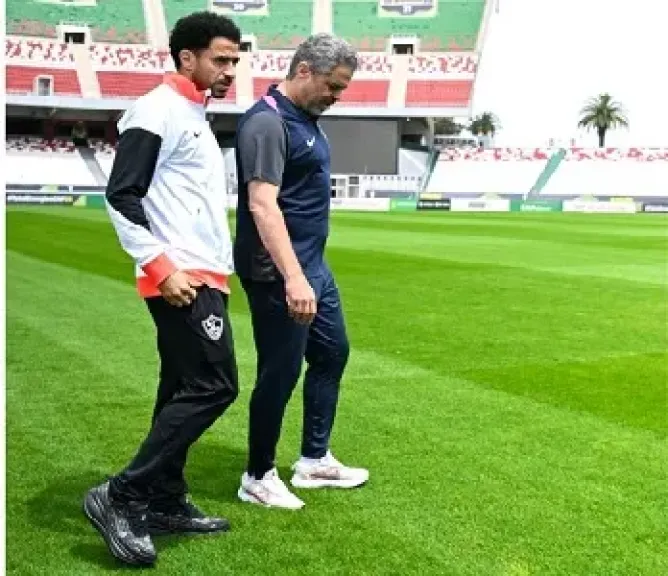 معتمد جمال يطالب لاعبي الزمالك بالفوز على الاتحاد في افتتاح الدوري