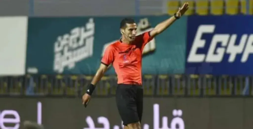 محمود ناجي حكما لمباراة الأهلي والشرقية إنبي في الجولة الأولى للدوري
