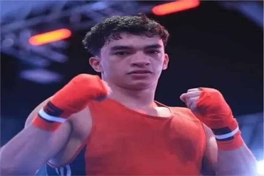 أحمد هيكل يحجز مقعده في ربع نهائي الملاكمة وزن 70 كجم بدورة ألعاب البحر المتوسط