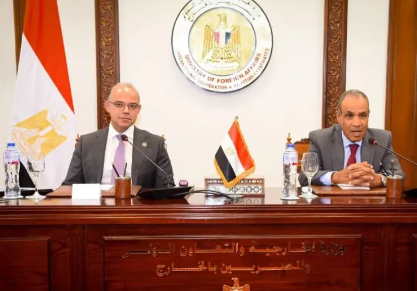 وزيرا الخارجية والاستثمار يبحثان تعزيز التنسيق المشترك لدعم جهود جذب الاستثمارات