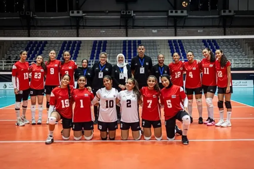 مصر تهزم المغرب في البطولة العربية لناشئات الكرة الطائرة