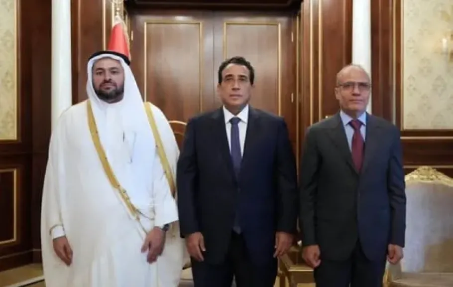المجلس الرئاسي الليبي يبحث مع وفد قطري تنسيق التعاون في المجالات السياسية والاقتصادية