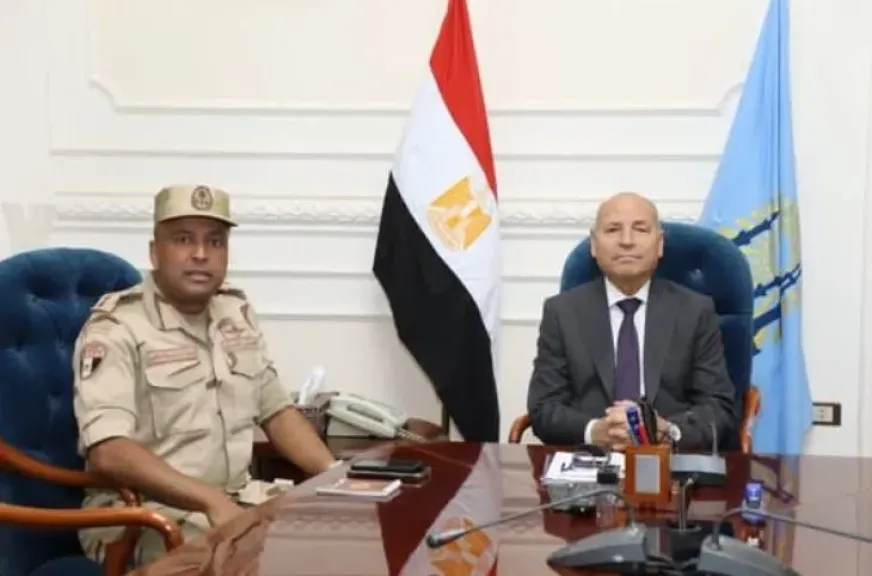 محافظ القاهرة يستقبل المستشار العسكري الجديد للعاصمة