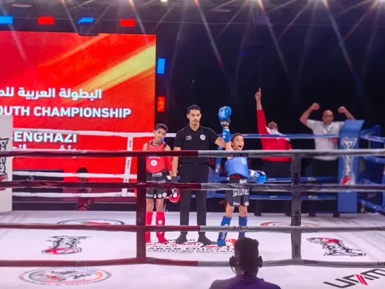 منتخب المواي تاي يتوج بـ14 ميدالية في البطولة العربية بليبيا