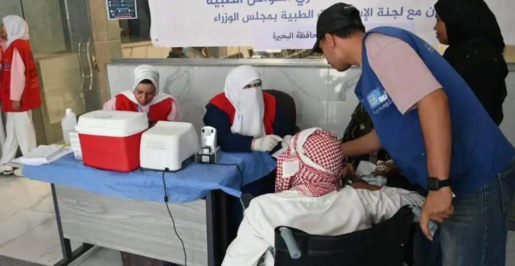 محافظ البحيرة تعلن تشغيل الوحدة الصحية بالحمراء ضمن مبادرة حياة كريمة