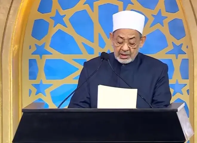 شيخ الأزهر يستعرض بعض أخلاقيات الحرب في الإسلام خلال احتفالية المولد النبوي الشريف
