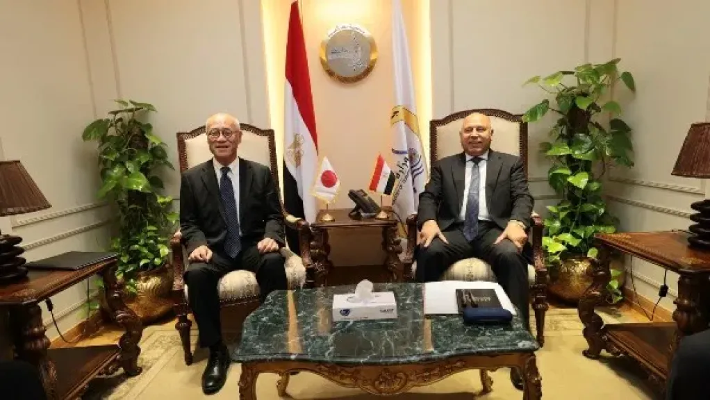 كامل الوزير يبحث مع سفير اليابان تنفيذ الخط الرابع للمترو وزيادة الاستثمارات بقطاع النقل