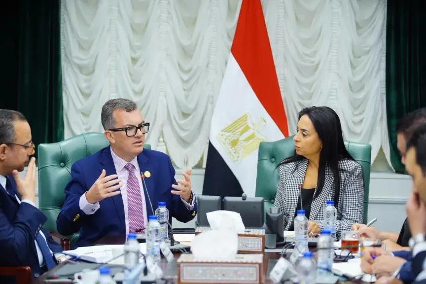 وزيرا “ التضامن” و”التخطيط” يناقشان سبل تحقيق التكامل بين سياسات التنمية الاقتصادية والاجتماعية