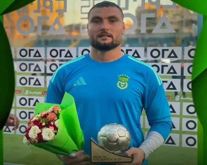 صبحي سليمان رجل مباراة الاتحاد وبترول أسيوط في الدوري