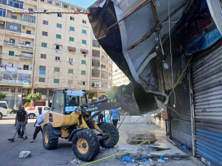 محافظ الإسكندرية: حملات مكثفة لإزالة الإشغالات والتعديات بأحياء المدينة