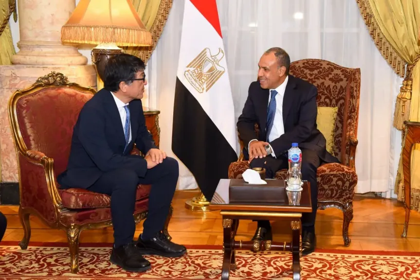 وزير الخارجية يستقبل الرئيس التنفيذي لمجموعة ”تويوتا تسوشو” اليابانية