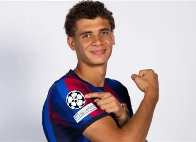 حمزة عبد الكريم يطارد رقم ميدو التاريخي مع برشلونة في دوري الأبطال
