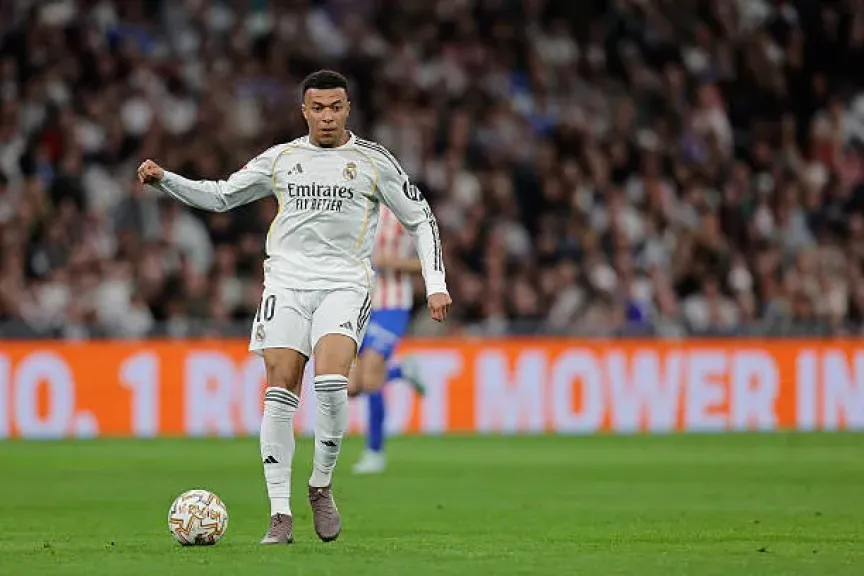 مبابي يقود هجوم ريال مدريد أمام رايو فاليكانو في الدوري الإسباني