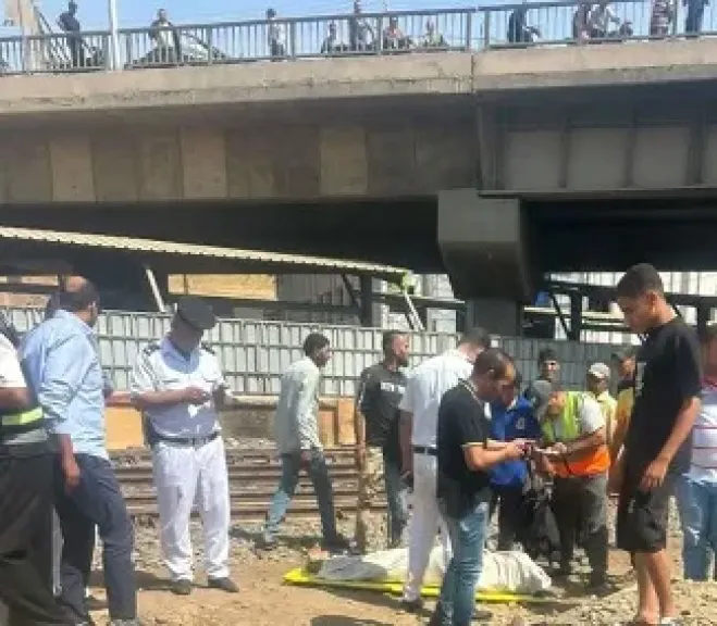 قطار يدهس سيدة على مزلقان الحبشي بالمنيا