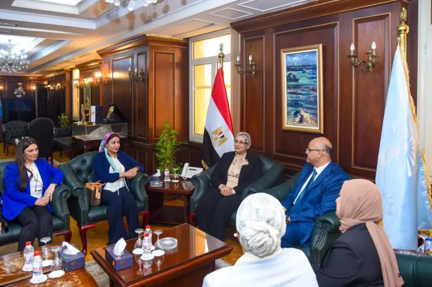 محافظ الإسكندرية يستقبل رئيسة المجلس القومي للمرأة لبحث تعزيز التعاون في دعم وتمكين المرأة