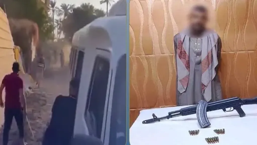 بسبب خلاف على قطعة أرض.. سائق يطلق النار على 3 أشخاص بالجيزة والشرطة تضبطه